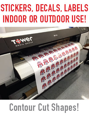 Professional sticker and decal printing in Mesa Arizona, Serving the entier valley!